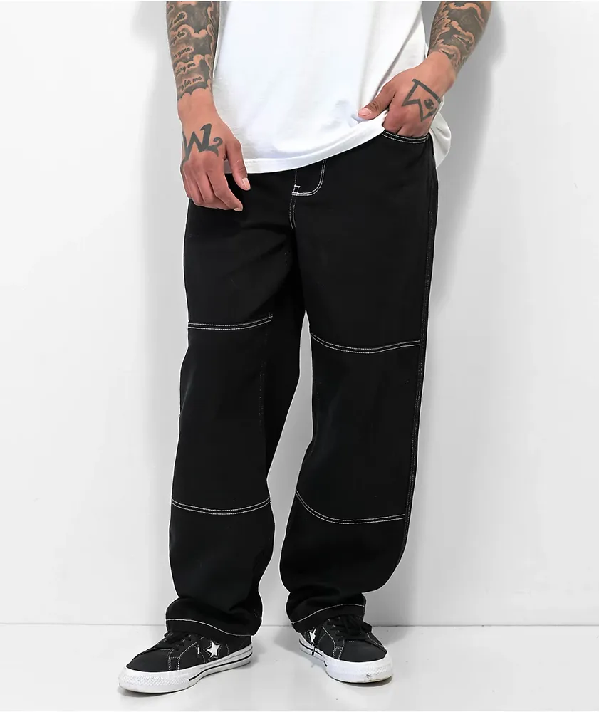 Empyre Black Carpenter Skate Jeans