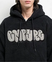 Empyre Black Sherpa Zip Hoodie