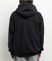 Empyre Black Sherpa Zip Hoodie