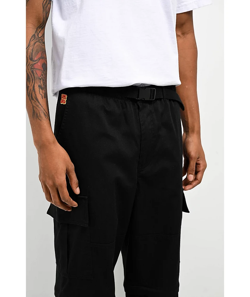 Empyre Black Zip Off Cargo Skate Pants