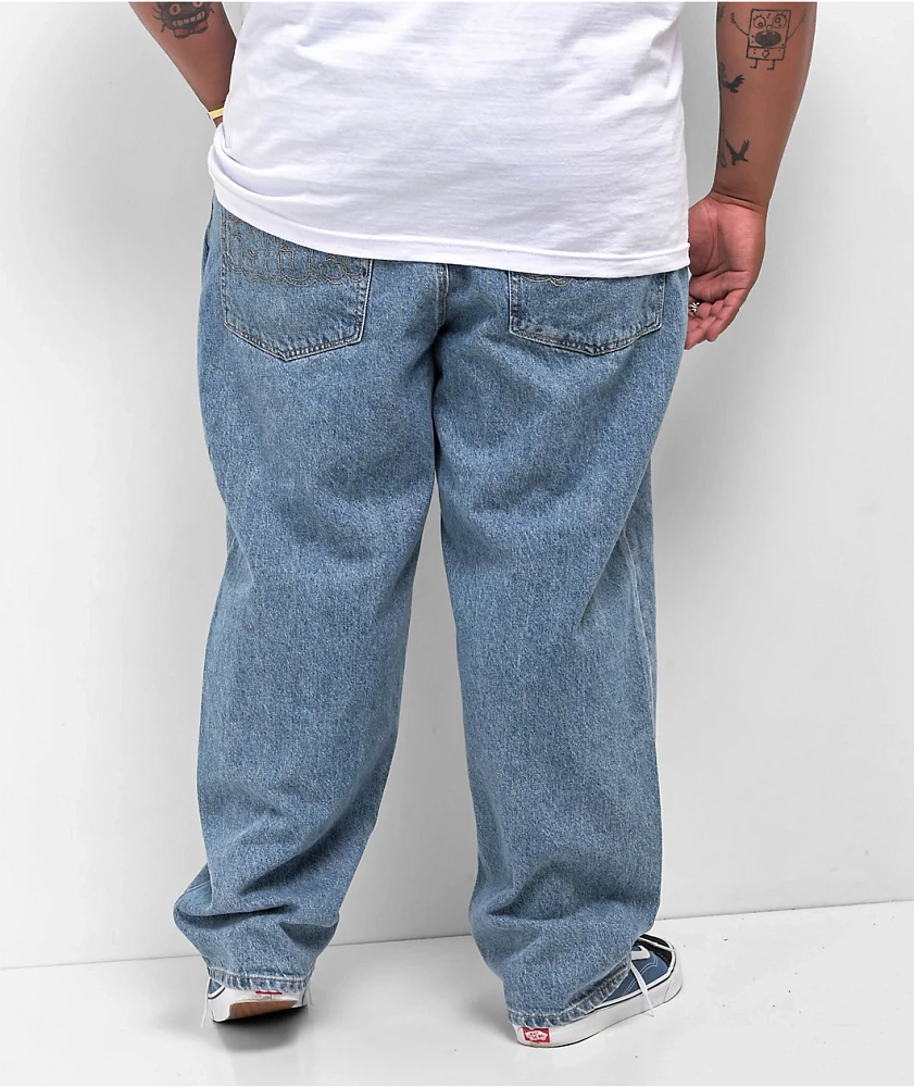 Empyre Blake Blue Wash Ultra Loose Skate Jeans