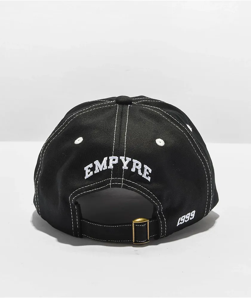 Empyre Brass Black Strapback Hat