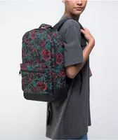 Empyre Brenda Neon Roses Black Backpack