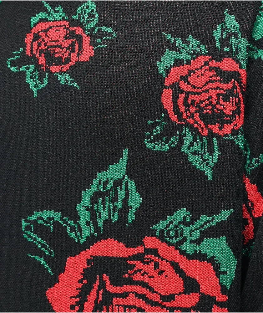 Empyre Brock Rose Black Sweater