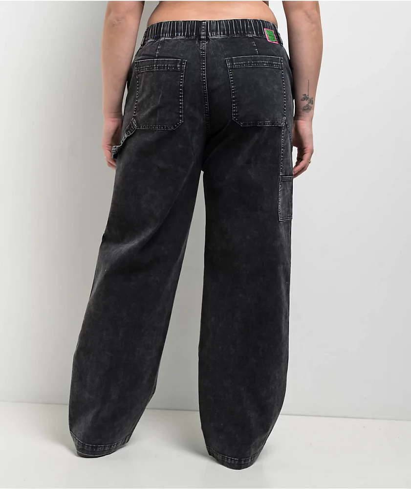 Empyre Brooke Black Wash Carpenter Jeans