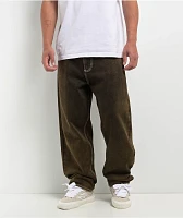 Empyre Brown Wash Ultra Loose Skate Jeans