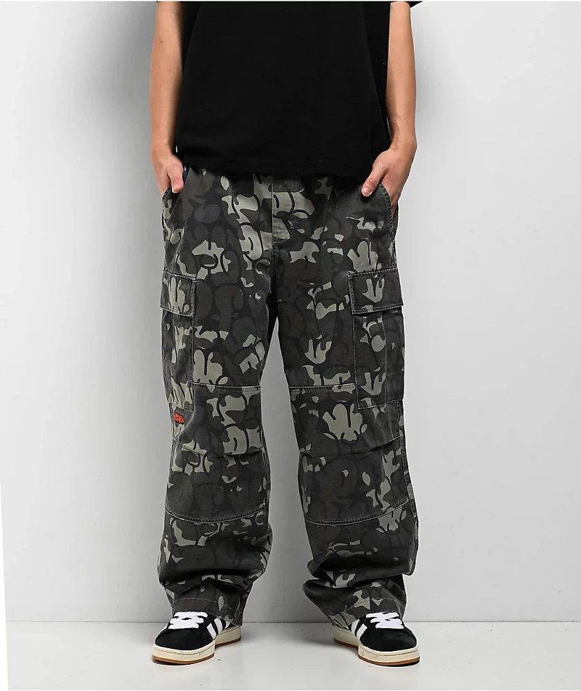 Empyre Bubble Camo Ultra Loose Cargo Pants