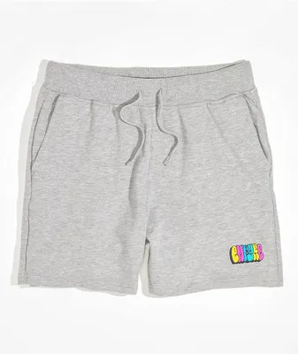 Empyre Bubble Letter Grey Shorts