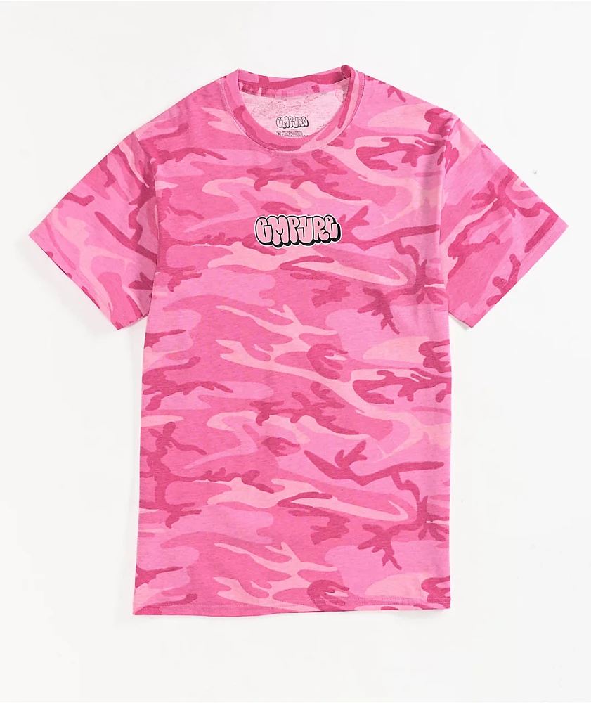 Empyre Bubble Logo Pink Camo T-Shirt