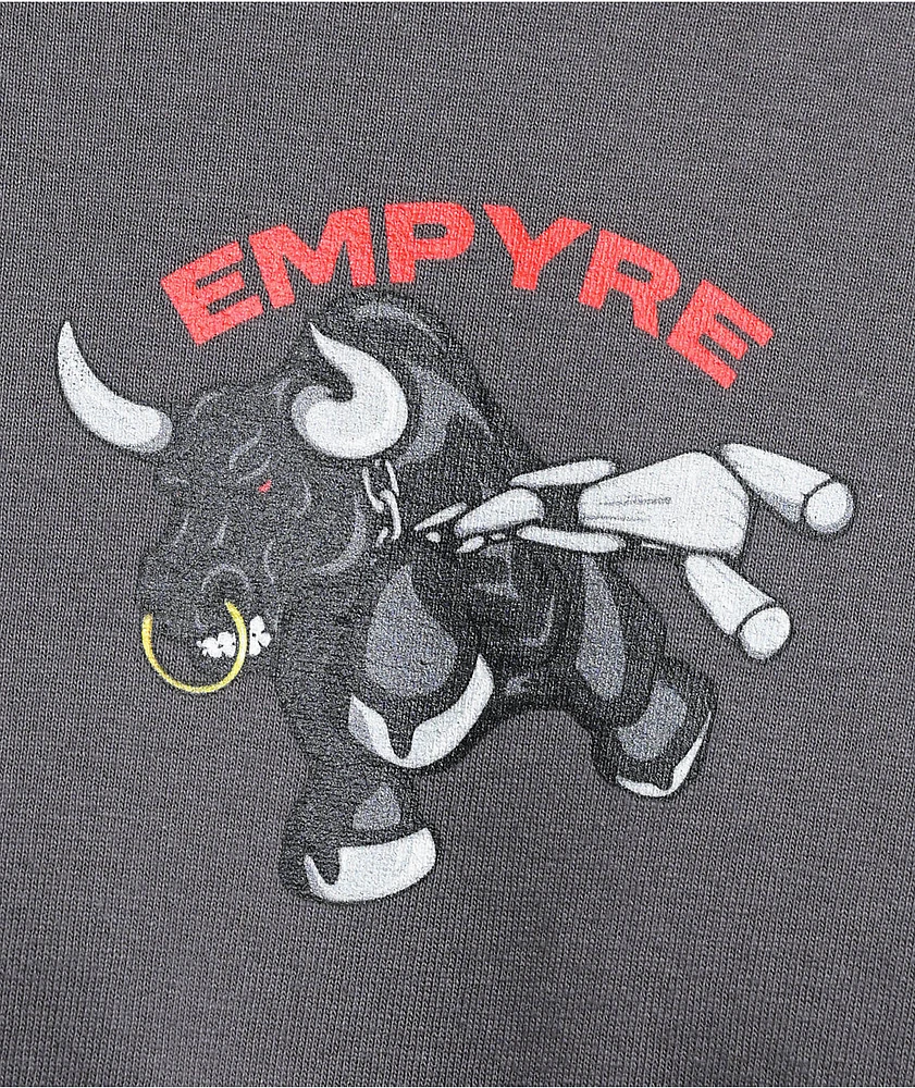 Empyre Bull Charcoal Long Sleeve T-Shirt