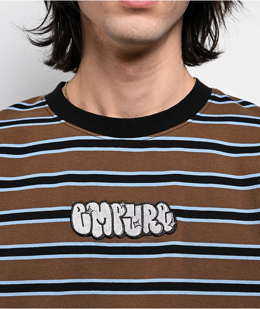 Empyre Burner Brown Knit T-Shirt