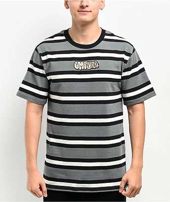 Empyre Burner Knit Green Stripe T-Shirt