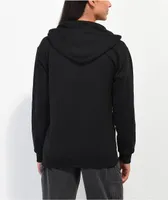 Empyre Butterfly Rhinestone Black Zip Hoodie