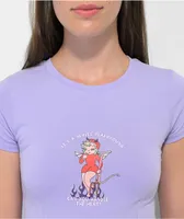 Empyre Can't Handle The Heat Purple Baby T-Shirt