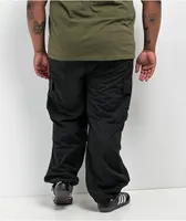 Empyre Canopy Black Cargo Parachute Pants 