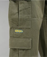 Empyre Canvas Deep Lichen Ultra Loose Double Cargo Pants