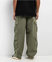 Empyre Canvas Deep Lichen Ultra Loose Double Cargo Pants