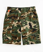 Empyre Cargo Loose Fit Camo Skate Shorts