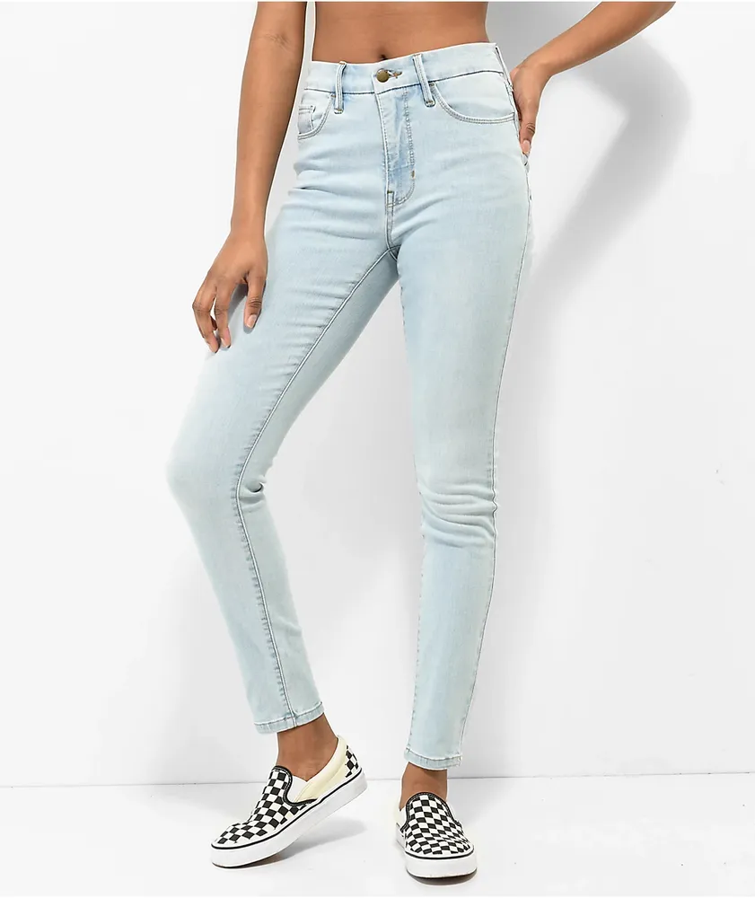 Empyre Zia Low-rise Split Hem Denim Jeans