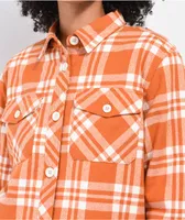 Empyre Cayden Rust Flannel Sherpa Jacket