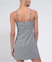 Empyre Celeste Houndstooth A Line Dress