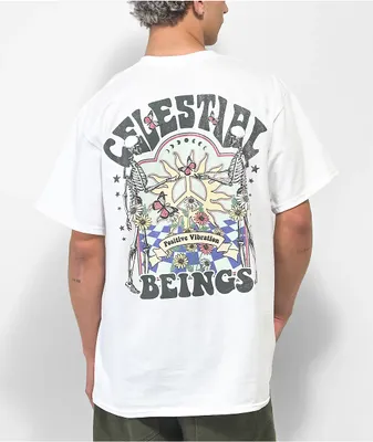 Empyre Celestial Beings White T-Shirt