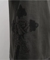 Empyre Centered Charcoal Long Sleeve T-Shirt