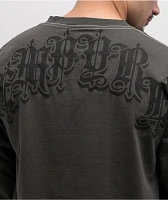 Empyre Centered Charcoal Long Sleeve T-Shirt