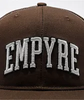 Empyre Central Brown Snapback Hat