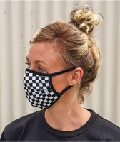 Empyre Check It Out Black & White Face Mask