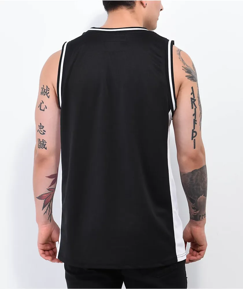 Empyre Chrome Zone Black Basketball Jersey