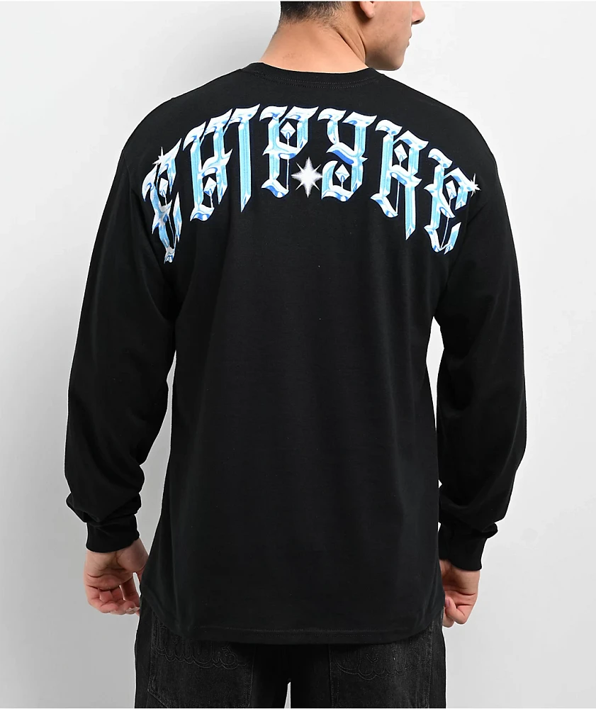 Empyre Chrome Zone Black Long Sleeve T-Shirt