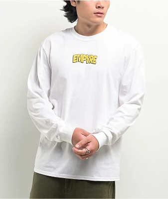 Empyre City Dog White Long Sleeve T-Shirt