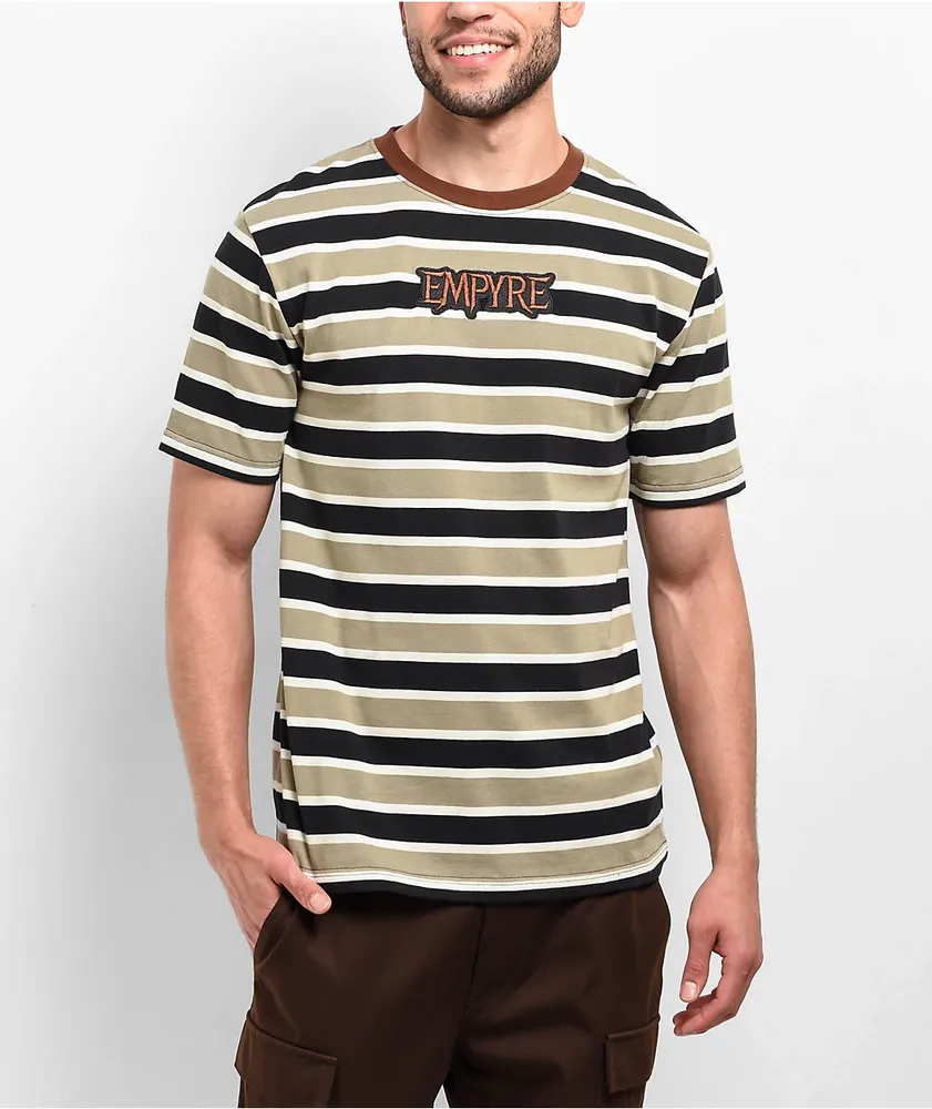 Empyre Claws Black & Tan Stripe T-Shirt