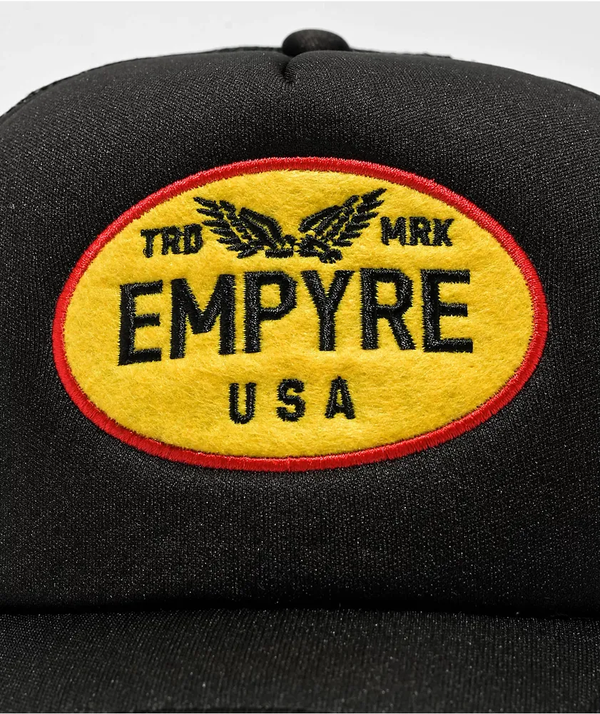 Empyre Clutch Black & Yellow Trucker Hat