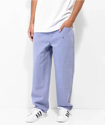 Empyre Colby Double Knee Lavender Wash Skate Pants