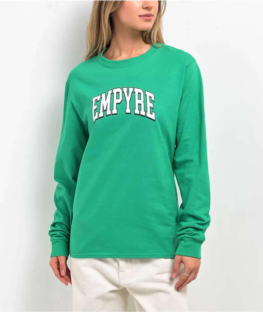 Empyre Collegiate Arch Green Long Sleeve T-Shirt