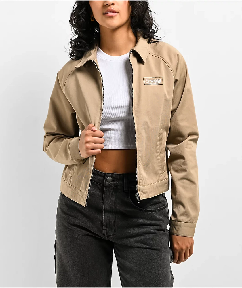 Empyre Colton Twill Tan Work Jacket