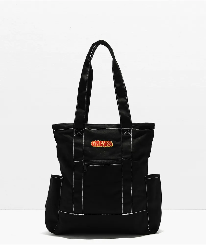 Empyre Contrast Black Tote Bag