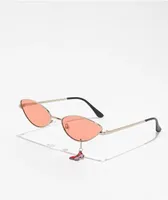 Empyre Cool Cat Orange Butterfly Sunglasses