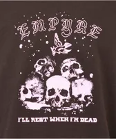 Empyre Cousin Of Death Brown Long Sleeve T-Shirt