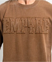 Empyre Cowboy Knit Brown Wash T-Shirt