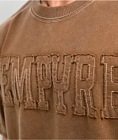 Empyre Cowboy Knit Brown Wash T-Shirt