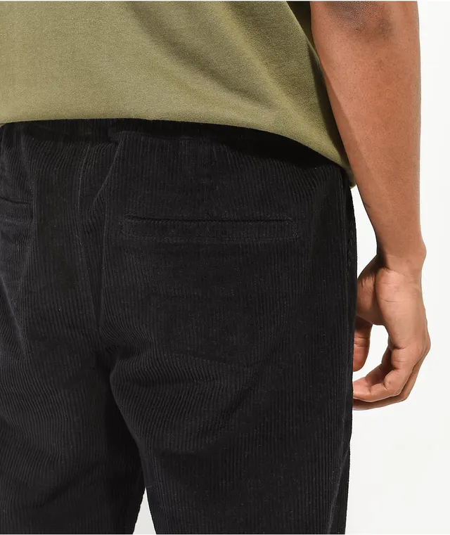 Empyre Jumbo Corduroy Black Skate Pants