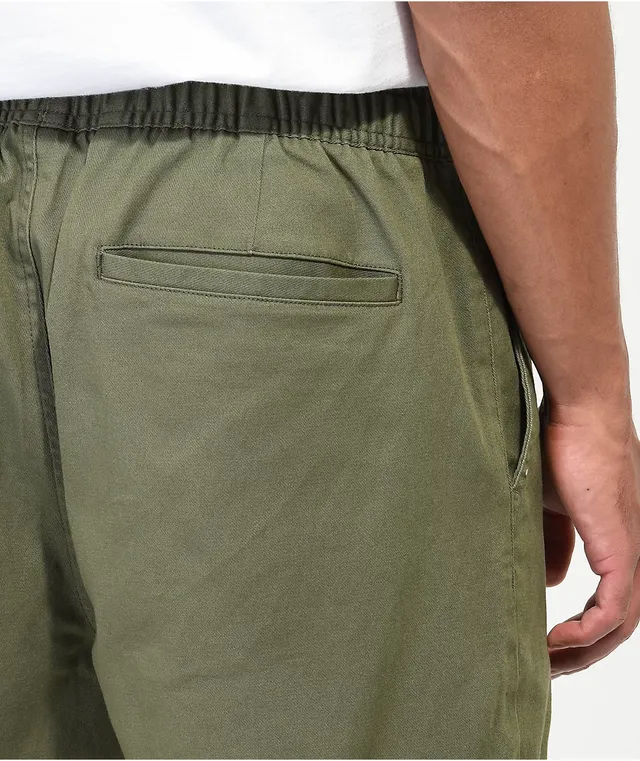 Romano Men's Solid Olive Green Cotton Jogger Pants Track Pants : Amazon.in:  Fashion