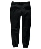 Empyre Creager Stretch Elastic Waist Black Jogger Pants