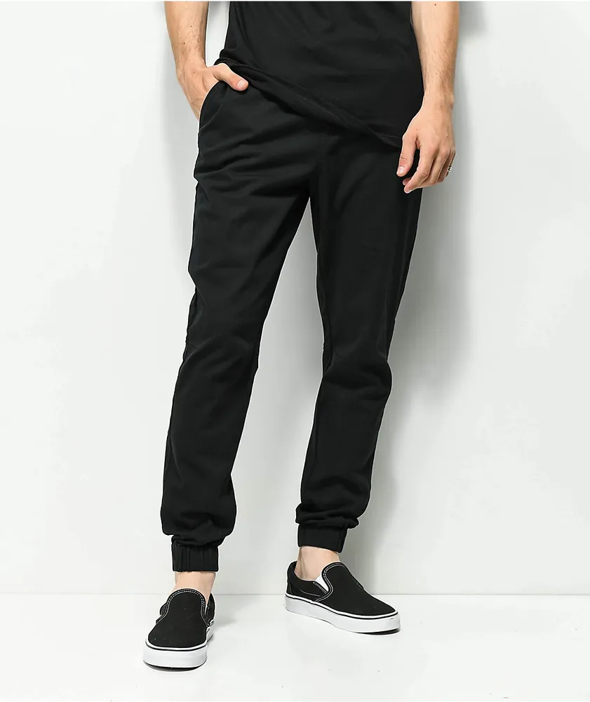 Empyre Creager Stretch Elastic Waist Tobacco Jogger Pants