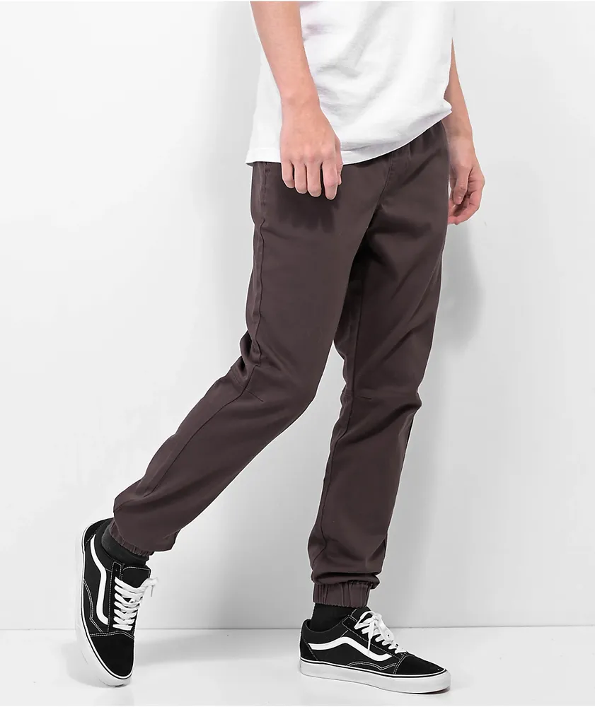 95% Cotton Men's Casual Jogger Pants Cotton Drawstring Basic - Temu