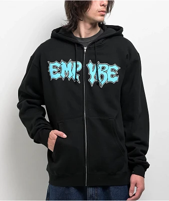 Empyre Cringe Logo Black Zip Hoodie