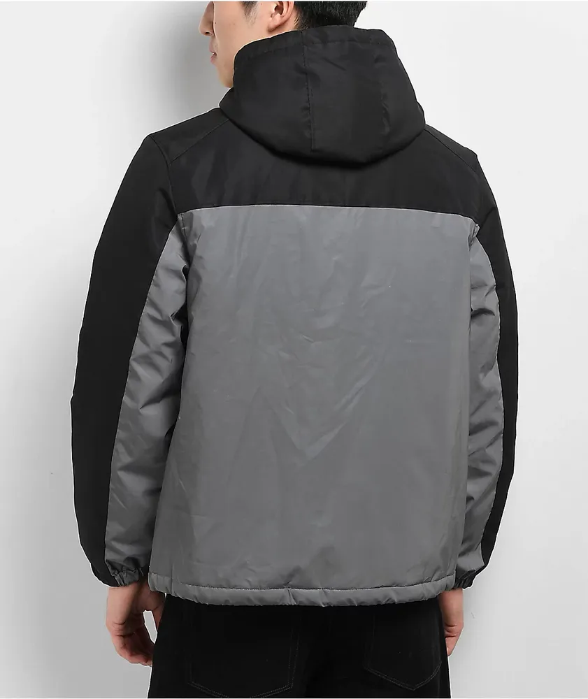 Empyre Crush Black & Reflective Windbreaker Jacket